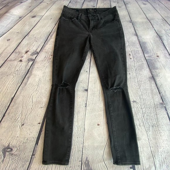 Lucky Brand Lolita Skinny Ripped Jeans - Picture 2 of 7